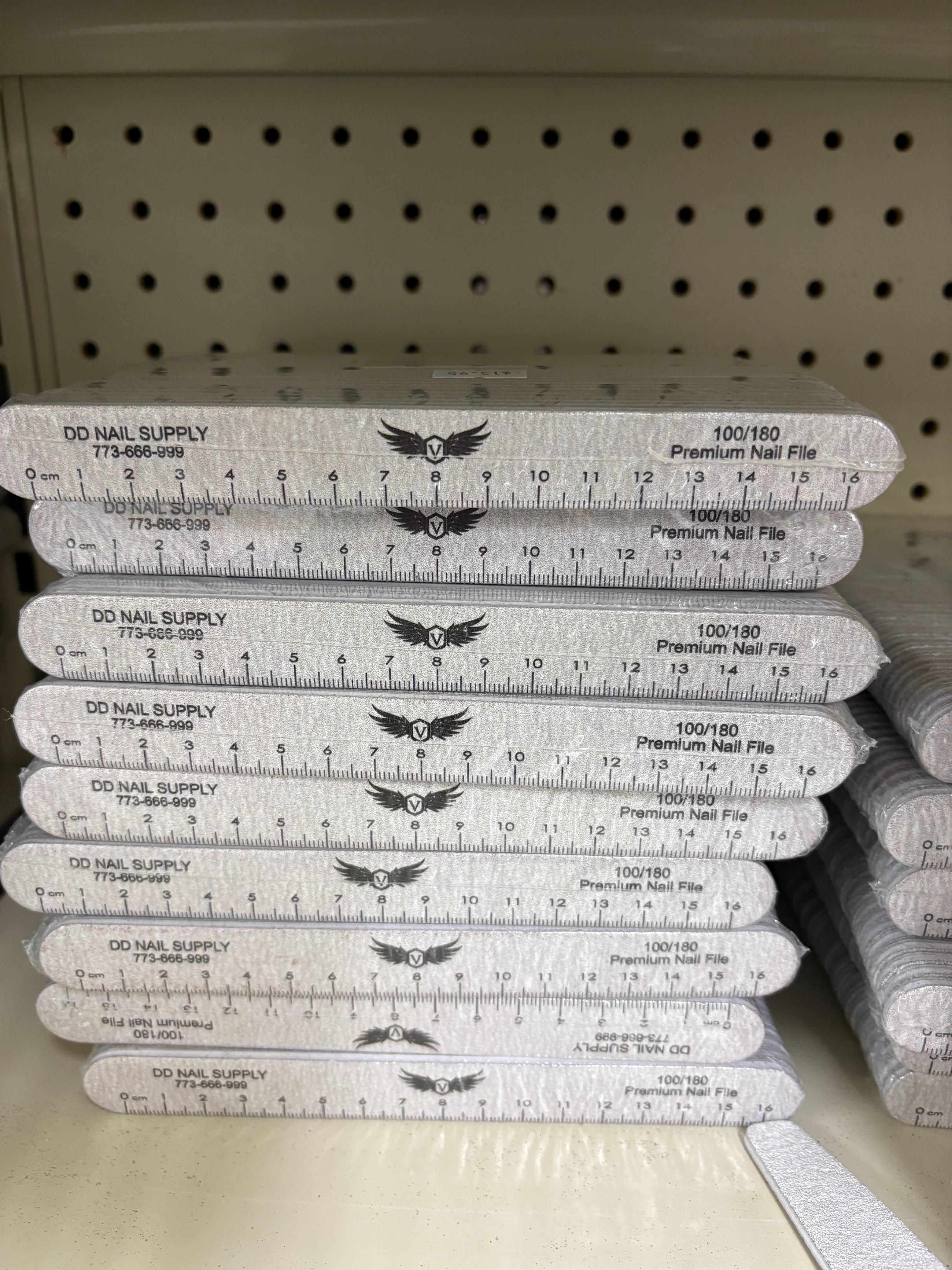 Regular Nail Files - Pack of 50 - 100/180