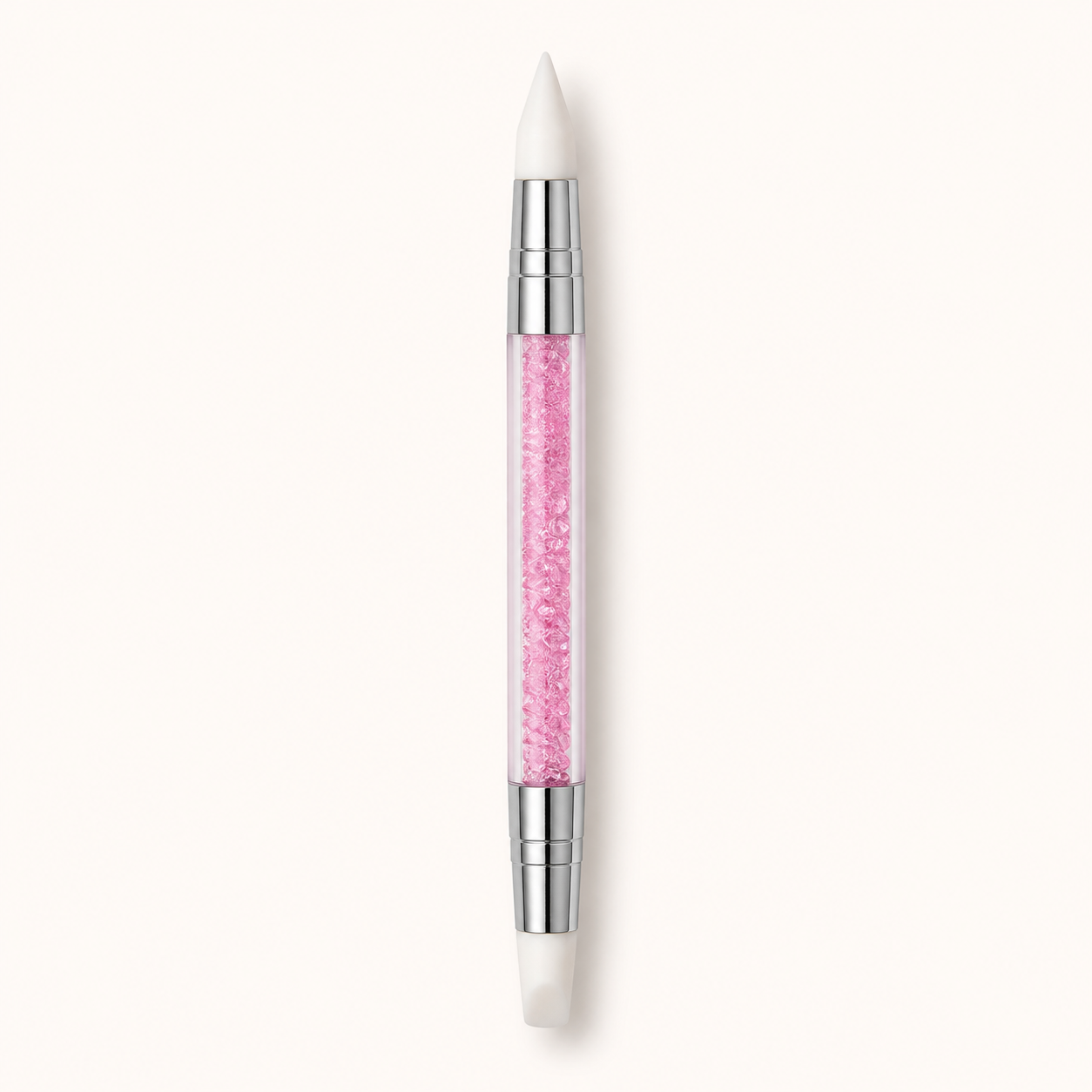 Dual-Ended Silicone Nail Art Pen - Pink