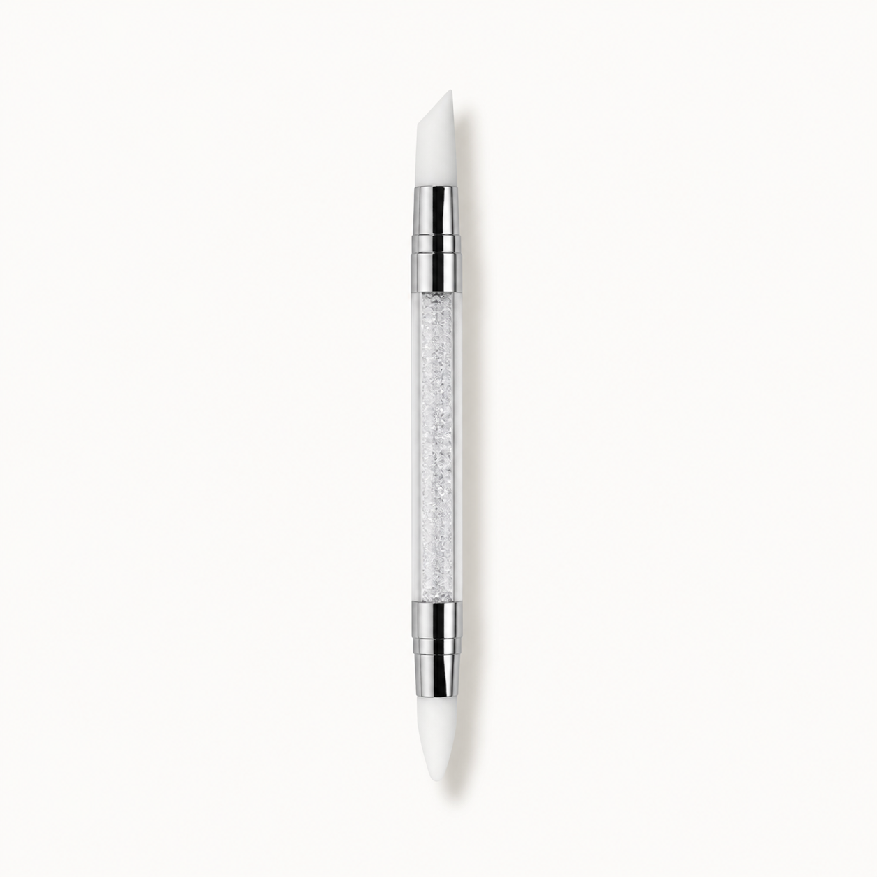 Dual-Ended Silicone Nail Art Pen - White