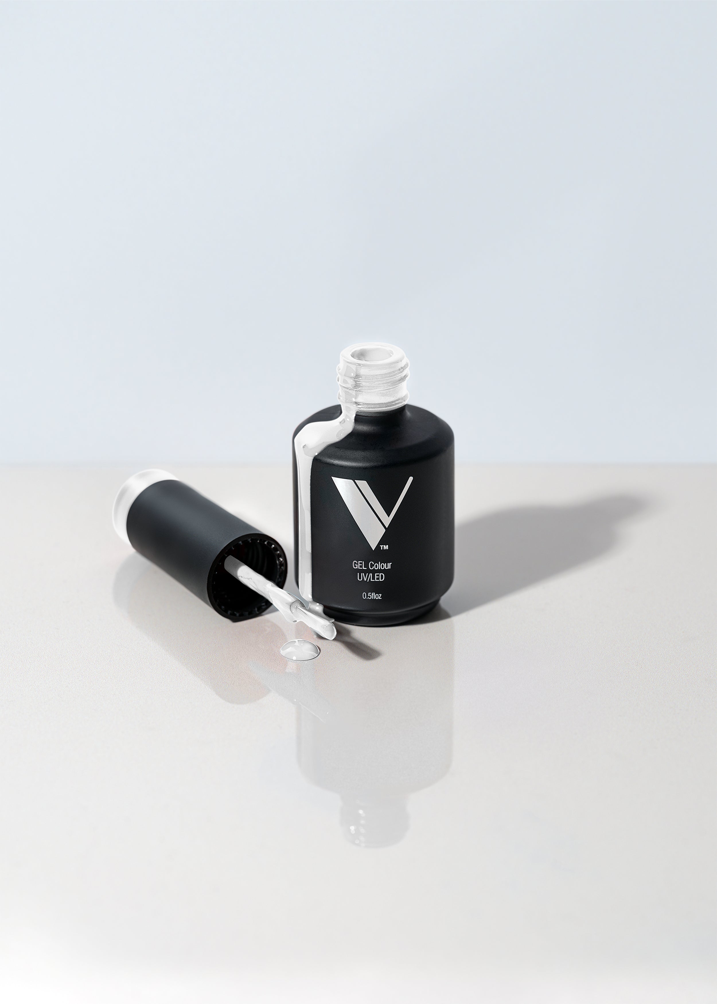 V Beauty Pure Super Black & Super White Gel Polish - Super White
