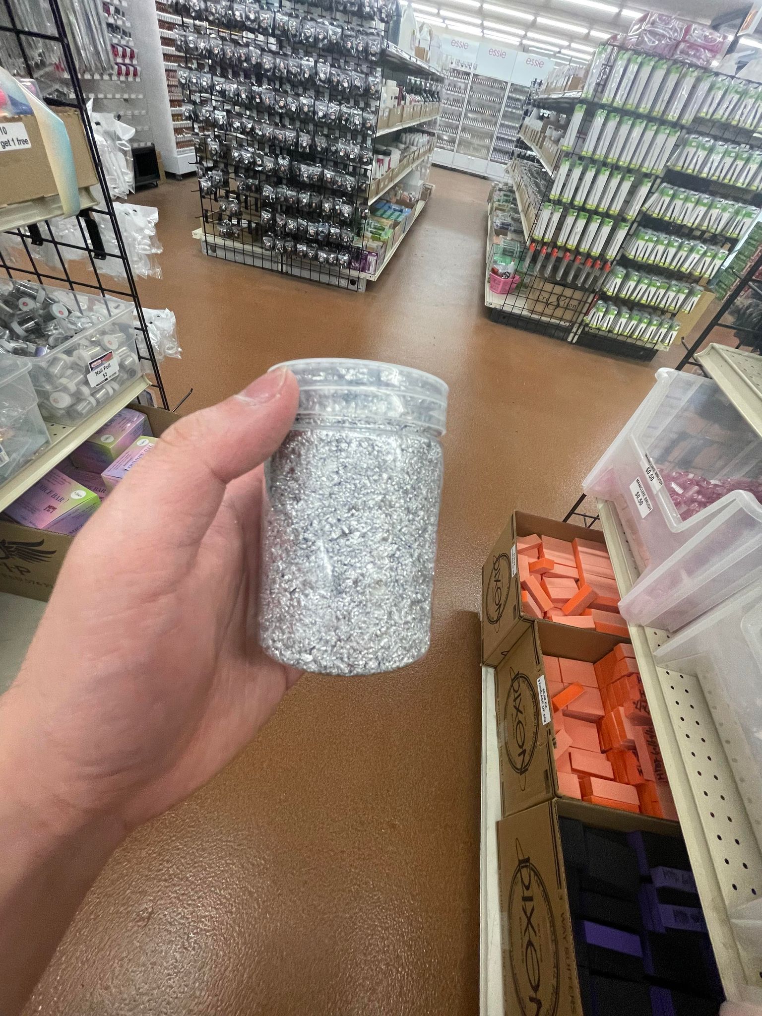 Nail Art Foil Flakes Bottle