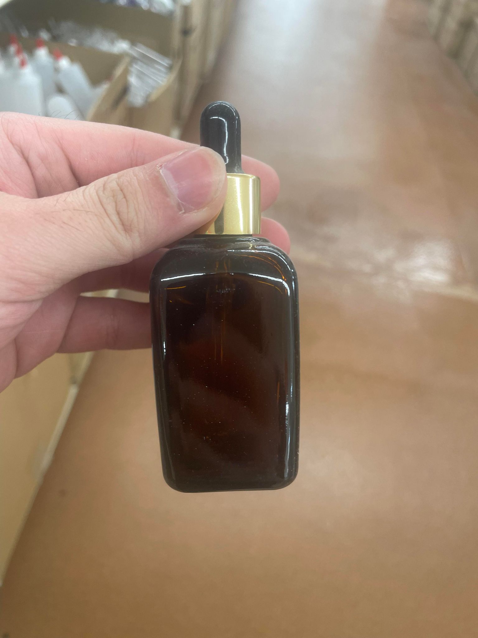 Glass Bottle with Dropper