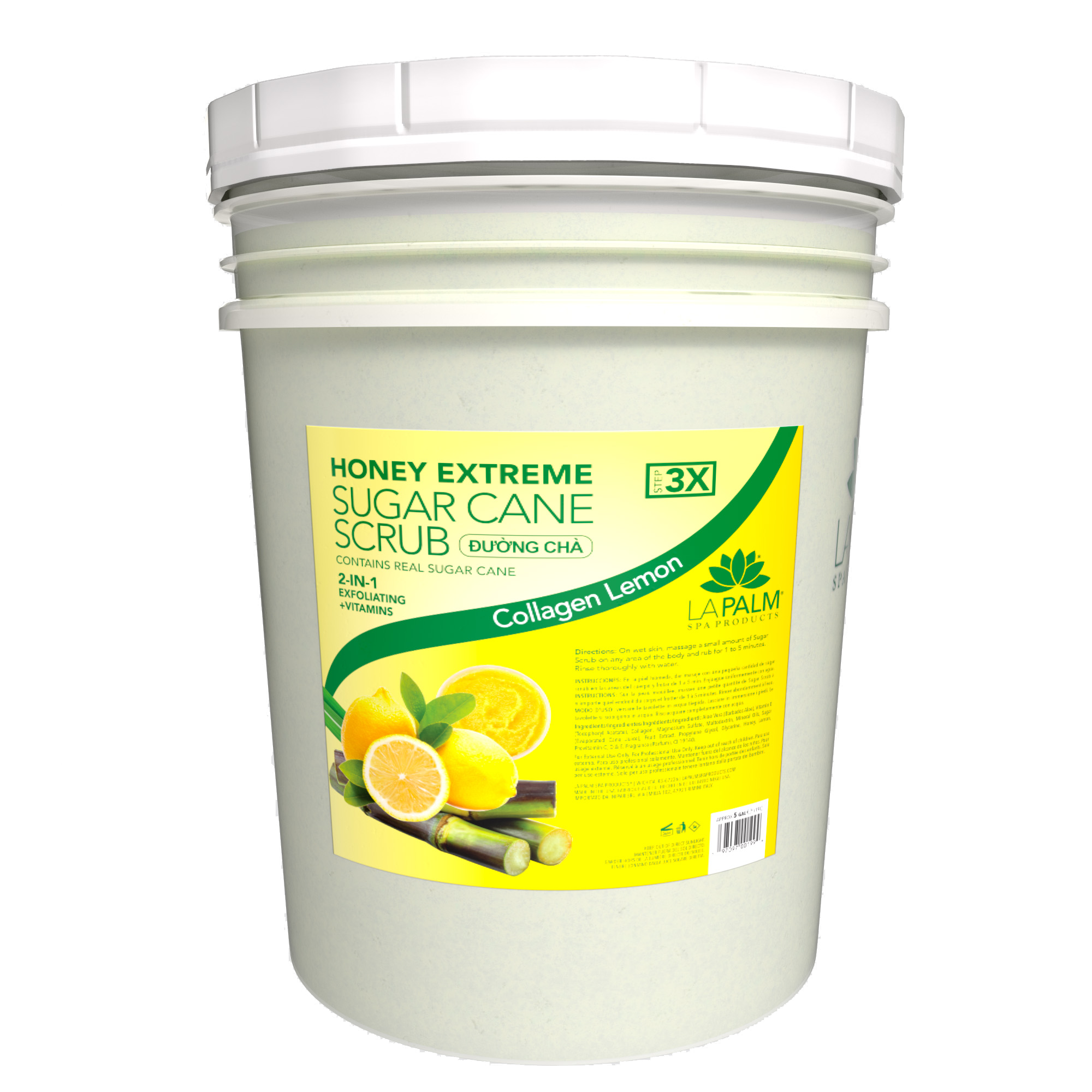 LaPalm Extreme Sugar Scrub Bucket (5 gallons)